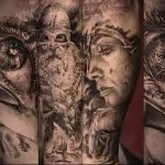 viking harcos tetoválás 1