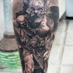 viking harcos tetoválás 5