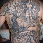 kard harcos tetoválás 1