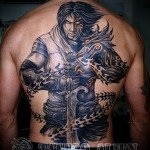 kard harcos tetoválás