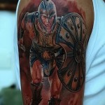 harcos tetoválás a kezén 2