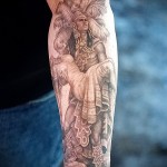 harcos tetoválás a kezén 8