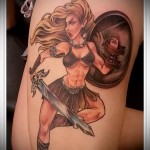 tetováló nő harcos 2