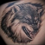 farkas vigyor tetoválás 2