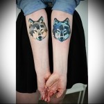 farkas tetoválás lánynak 1