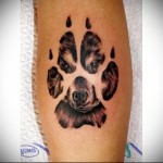 farkas mancs tetoválás 1