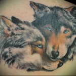 farkas és farkas tetoválás 1