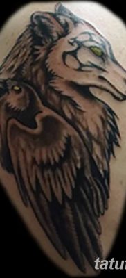 Fotó egy hollótetoválásról, kelte: 2018.09.15. №130 - holló tetoválás -