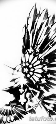 Fotó egy hollótetoválásról, kelte: 2018.09.15. №153 - holló tetoválás -