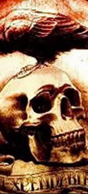 Fénykép egy hollótetoválásról, kelte: 2018.09.15. №169 - holló tetoválás -