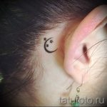 csillag tetoválás a fül mögött 3