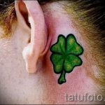 lóhere tetoválás a fül mögött - fotók a kész tetoválási lehetőségekről 5