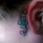 lóhere tetoválás a fül mögött - fotók a kész tetoválási lehetőségekről 11