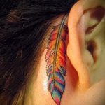 toll a fül mögött tetoválás - fotók a kész tetoválási lehetőségekről 7