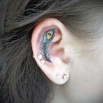 toll a fül mögött tetoválás - fotók a kész tetoválási lehetőségekről 8