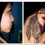 toll a fül mögött tetoválás - fotók a kész tetoválási lehetőségekről 10