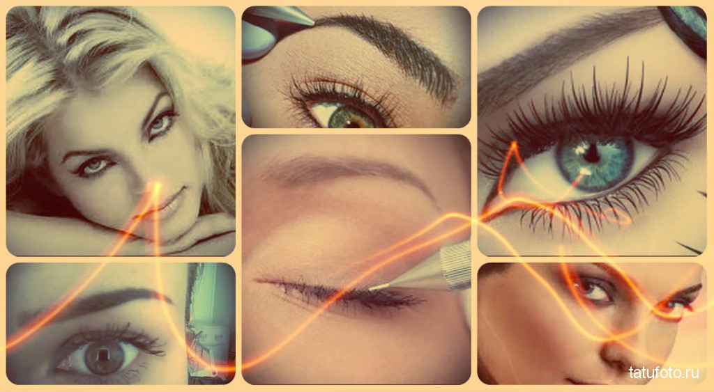 Перманентен грим на очите снимка - мигли, стрелки, снимки преди и след, ревюта - готови примери