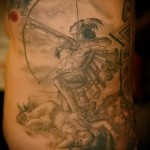 tetoválás indiai íj