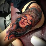 Indiai tetoválás lányoknak 1