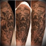 Indiai tetoválások és Medve