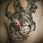 Indiai lótetoválás 3