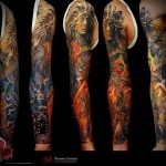 tetoválás indiai ujjal 2