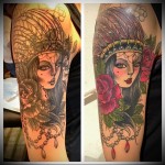 Indiai tetoválás a kezén 2