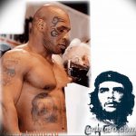 снимка Татуировка на Майк Тайсън на лицето от 29.07.2017 г. No 073 - Татуировка на Майк Тайсън Татуировка на лицето