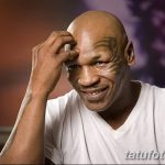 снимка Татуировка на Майк Тайсън на лицето от 29.07.2017 г. No 049 - Татуировка на Майк Тайсън Татуировка на лицето