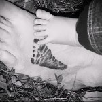 baba láb tetoválás férfiaknak