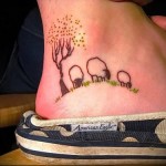 fa és juh tetoválás