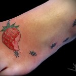 eper és hangyák tetoválása