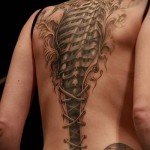 korzet i leđa tetovaža leđa za žene
