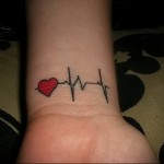 NŐI TETOVÁLÁS - pulzus és szív