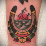 صورة لشم رسم بحدوة حصان 07/22/2021 №699 - رسم وشم حدوة حصان -