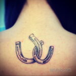 صورة لشم رسم بحدوة حصان 07/22/2021 №690 - رسم وشم حدوة حصان -