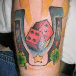 صورة لشم رسم بحدوة حصان 07/22/2021 №675 - رسم وشم حدوة حصان -