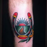 صورة لشم رسم بحدوة حصان 07/22/2021 №665 - رسم وشم حدوة حصان -