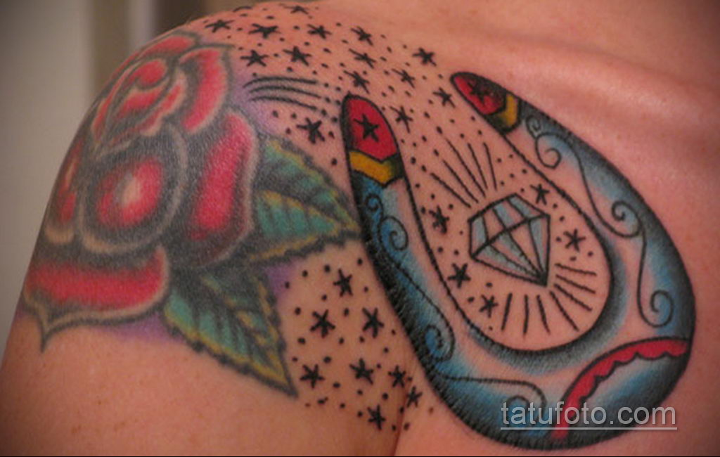 صورة لشم رسم بحدوة حصان 07/22/2021 №642 - رسم وشم حدوة حصان -