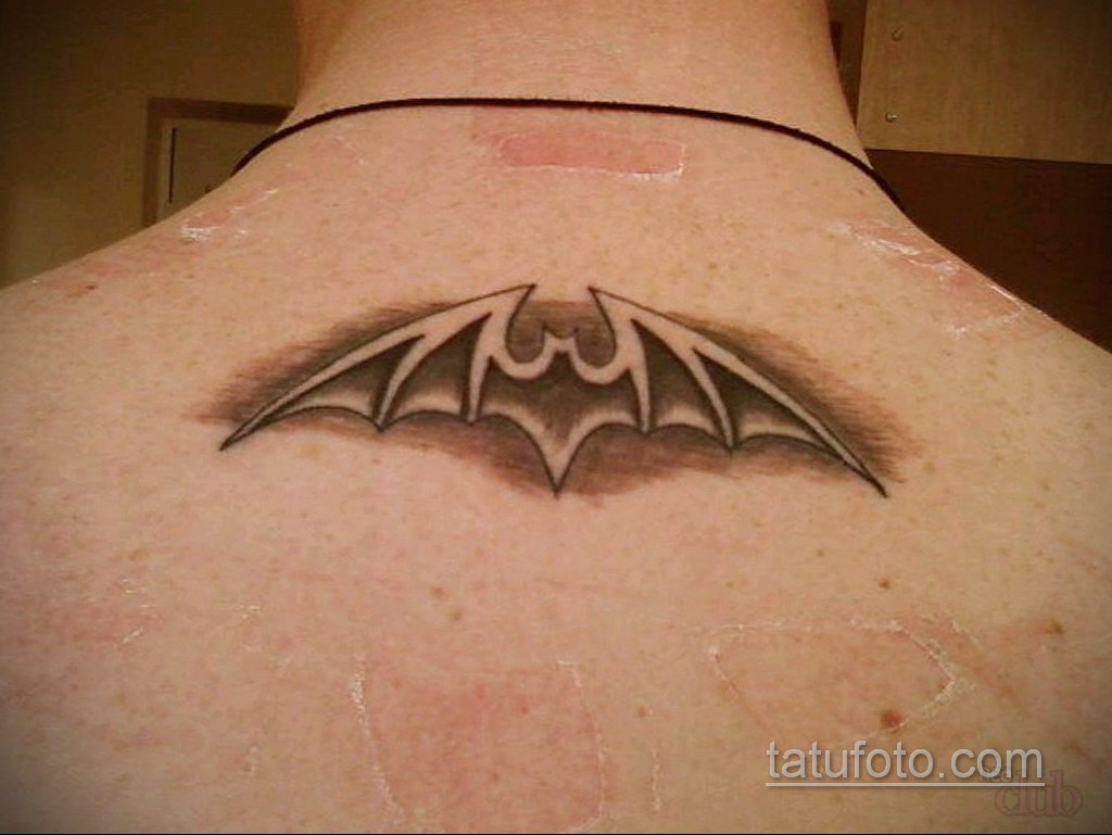 Intelligencia tetoválás - denevér 2019.11.24. №3040 -denevér tetoválás