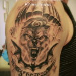 Intelligencia tetoválás - denevér 2019.11.24. №019 -denevér tetoválás