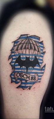 Intelligencia tetoválás - denevér 2019.11.24. № 3042 -denevér tetoválás