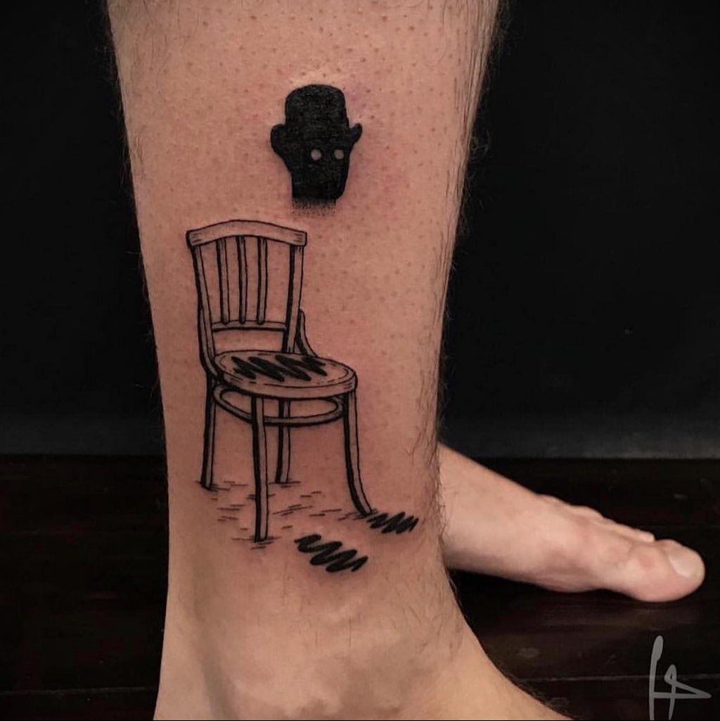 Tatuaż z niewidzialnym mężczyzną - zdjęcie do rysowania tatuażu na stronie 8