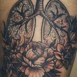 Zdjęcie tatuażu z ludzkimi płucami 23.03.2020 №002 -tatuaże płuc-