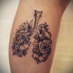 Zdjęcie tatuażu z ludzkimi płucami 23.03.2020 №008 -tatuaże płuc-