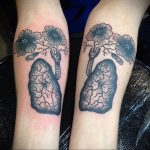Zdjęcie tatuażu z ludzkimi płucami 23.03.2020 №012 -tatuaże płuc-