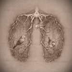 Zdjęcie tatuażu z ludzkimi płucami 23.03.2020 №019 -tatuaże płuc-