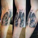 Zdjęcie tatuażu z ludzkimi płucami 23.03.2020 №059 -tatuaże płuc-