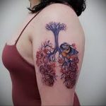 Zdjęcie tatuażu z ludzkimi płucami 23.03.2020 №058 -tatuaże płuc-