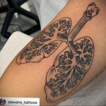 Zdjęcie tatuażu z ludzkimi płucami 23.03.2020 №047 -tatuaże płuc-